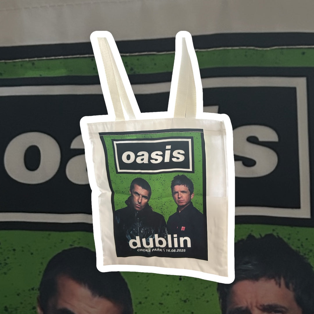 Oasis 2025 Reunion Tour Tote Bag - Zsazsa Design