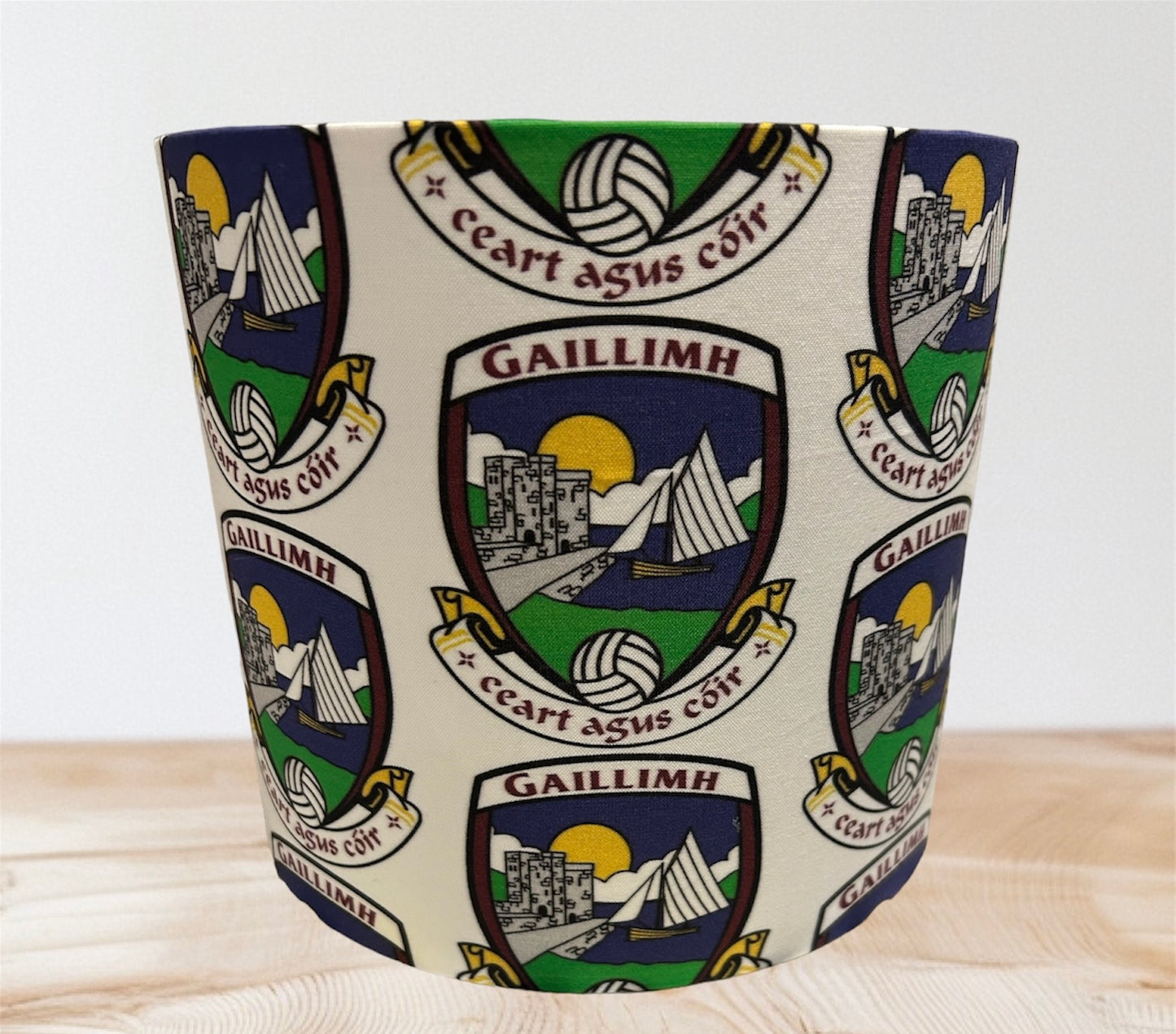 Handmade Drum Fabric Lampshade - Football/Soccer/Gaa Various Sizes and Styles - Zsazsa Design