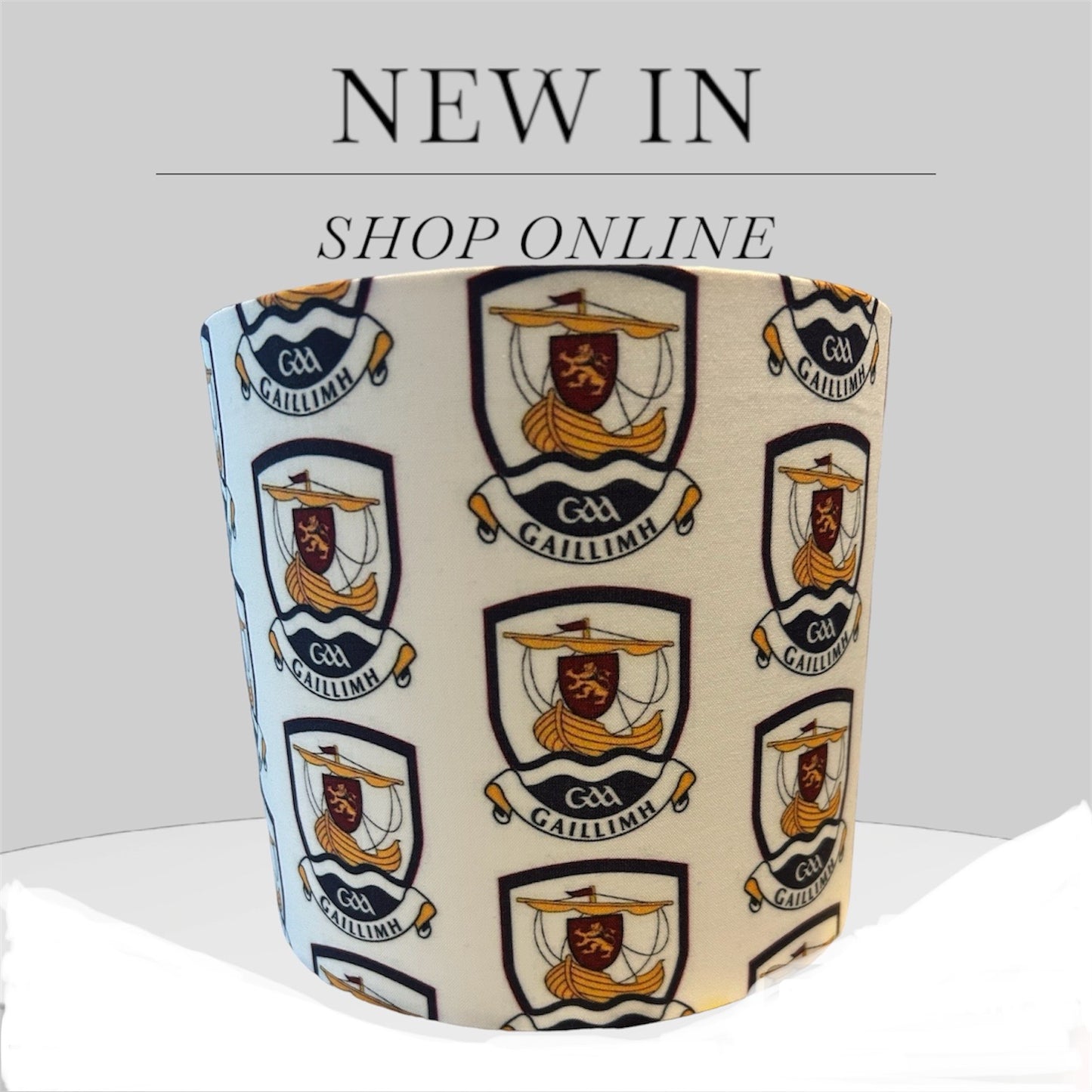 Handmade Drum Fabric Lampshade - Football/Soccer/Gaa Various Sizes and Styles - Zsazsa Design