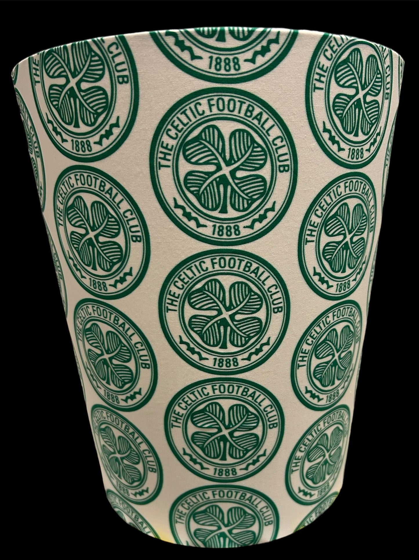 Handmade Fabric Waste Basket Storage Bin - Will match all styles of Lampshades and Pillows Football/Soccer/Gaa - Zsazsa Design