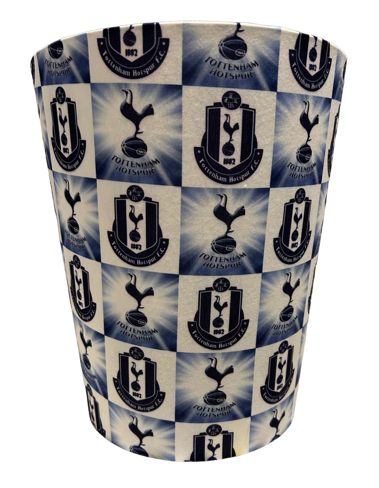 Handmade Fabric Waste Basket Storage Bin - Will match all styles of Lampshades and Pillows Football/Soccer/Gaa - Zsazsa Design