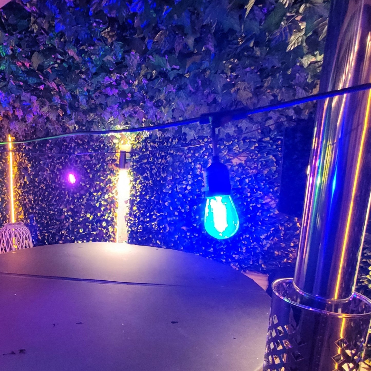 15M / 49FT Multi-Colour Outdoor Elite Festoon LED Heavy Duty Outdoor String Lights - Zsazsa Design