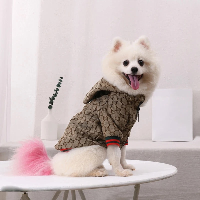 Luxury Dog Hoodie Luxury Design Clothes Winter Jacket Designer Small Medium Large Dog Coats - Zsazsa Design