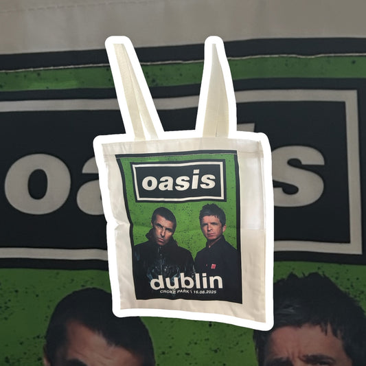 Oasis 2025 Reunion Tour Tote Bag - Zsazsa Design