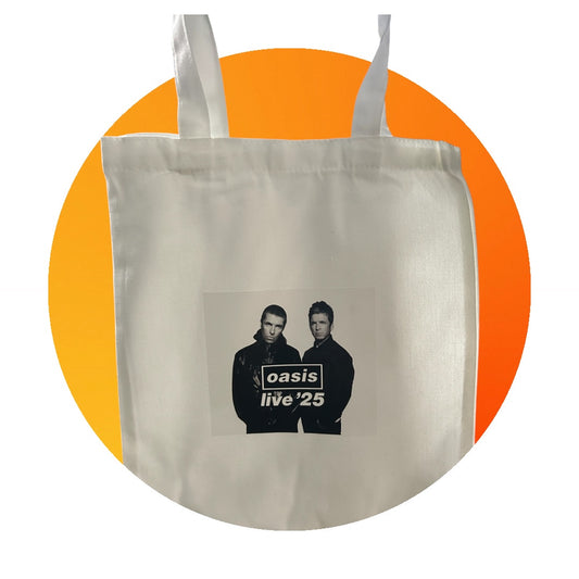Oasis 2025 Reunion Tour Tote Bag