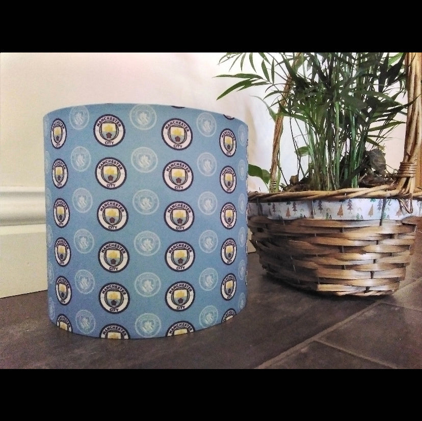 Handmade Drum Fabric Lampshade - Celtic Football/Soccer - Zsazsa Design