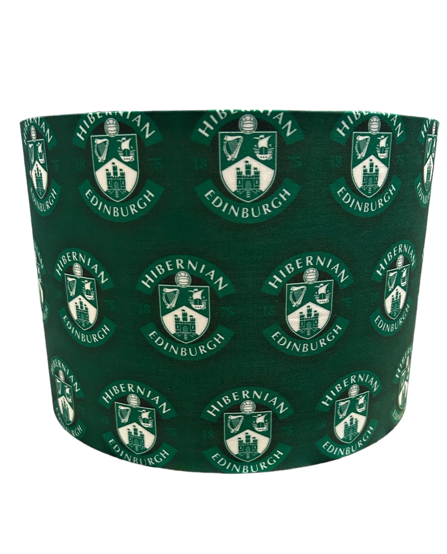 Handmade Drum Fabric Lampshade - Celtic Football/Soccer - Zsazsa Design