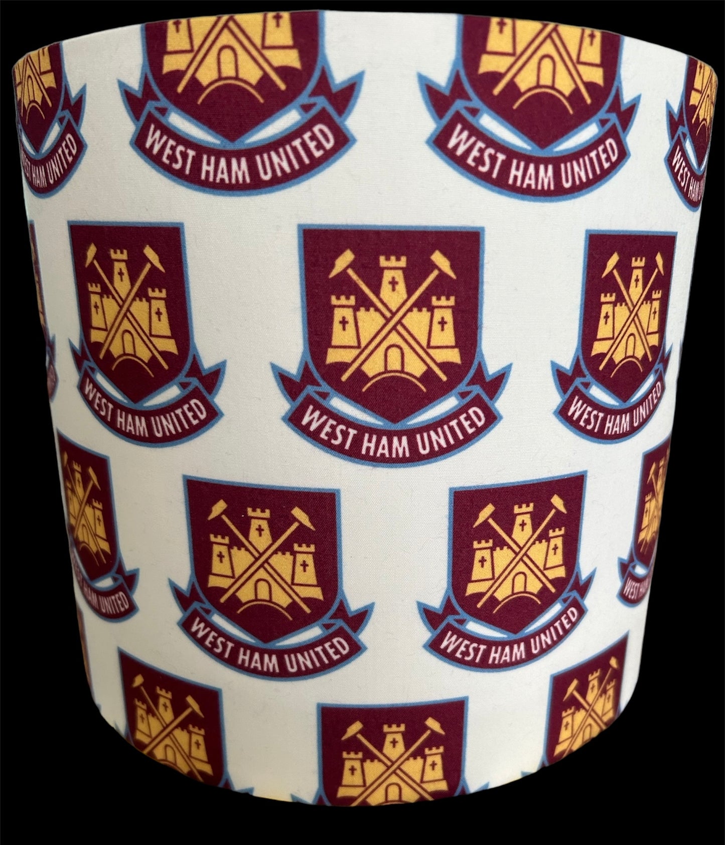 Handmade Drum Fabric Lampshade - Hibernian FC Football/Soccer - Zsazsa Design