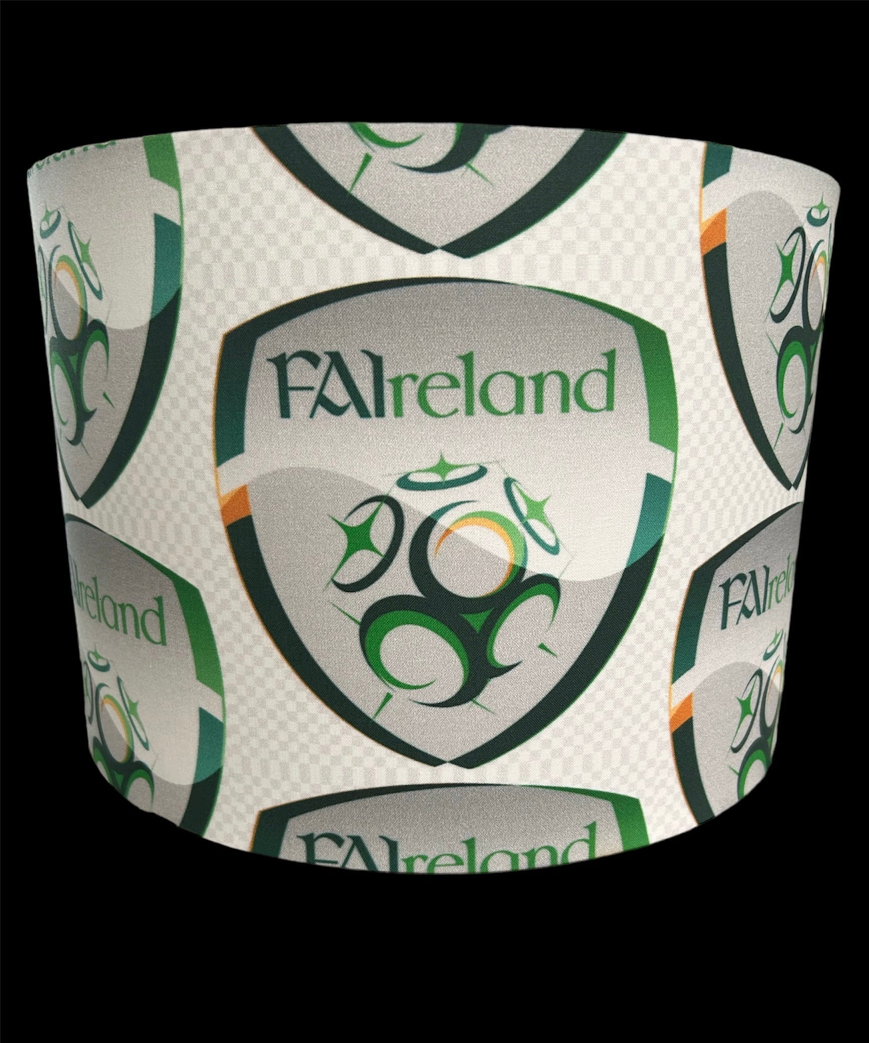 Handmade Drum Fabric Lampshade - Inter Miami Messi Football/Soccer - Zsazsa Design