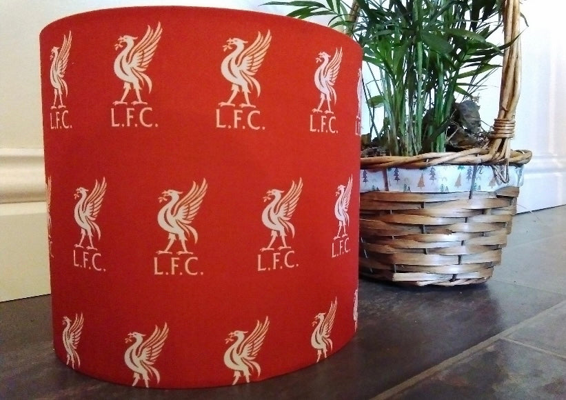 Handmade Drum Fabric Lampshade - Celtic Football/Soccer - Zsazsa Design