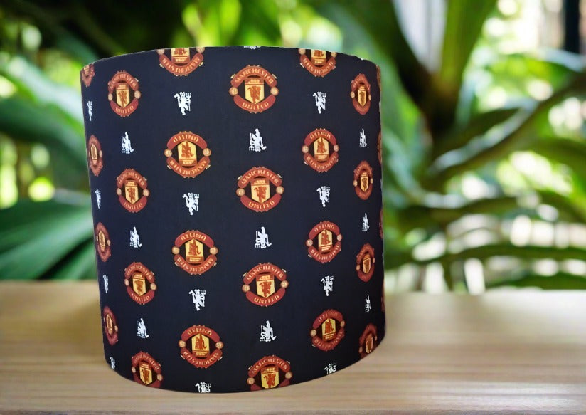 Handmade Drum Fabric Lampshade - Celtic Football/Soccer - Zsazsa Design