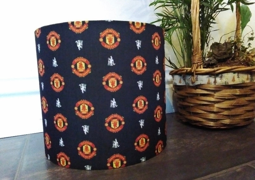 Handmade Drum Fabric Lampshade - Celtic Football/Soccer - Zsazsa Design