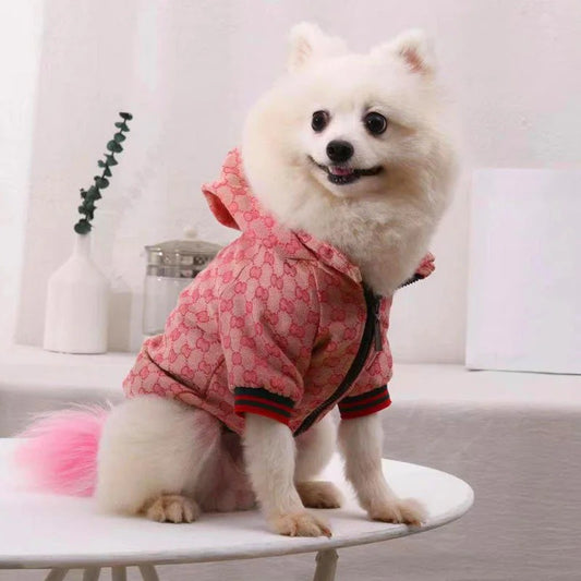 Luxury Dog Hoodie Luxury Design Clothes Winter Jacket Designer Small Medium Large Dog Coats - Zsazsa Design