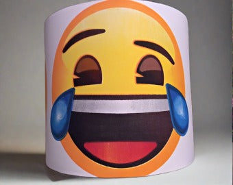 Emoji Handmade Fabric Lampshade - zsazsa-design-8967