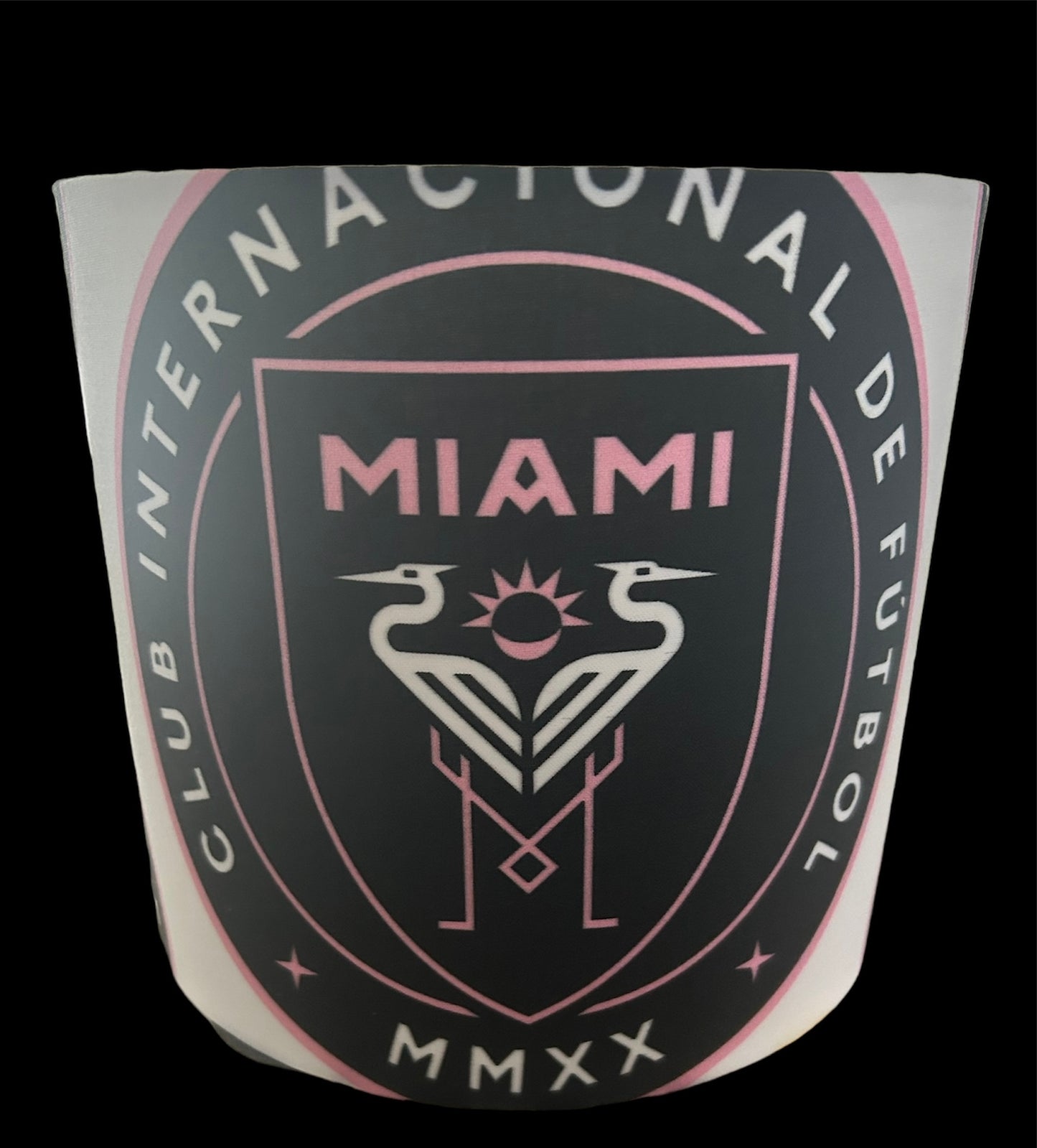 Messi Inter Miami Handmade Fabric Lampshade