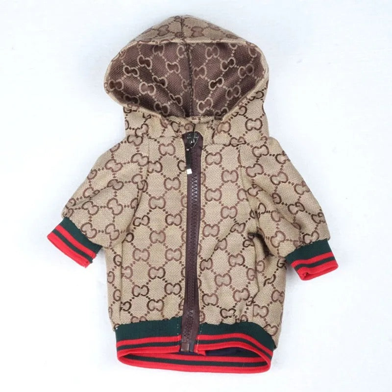 Luxury Dog Hoodie Luxury Design Clothes Winter Jacket Designer Small Medium Large Dog Coats - Zsazsa Design