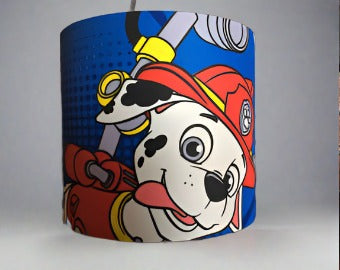 Paw Patrol Handmade Fabric Lampshade - zsazsa-design-8967