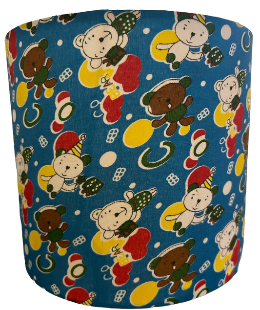 Cute Teddy Bear Handmade Fabric Lampshade - Zsazsa Design