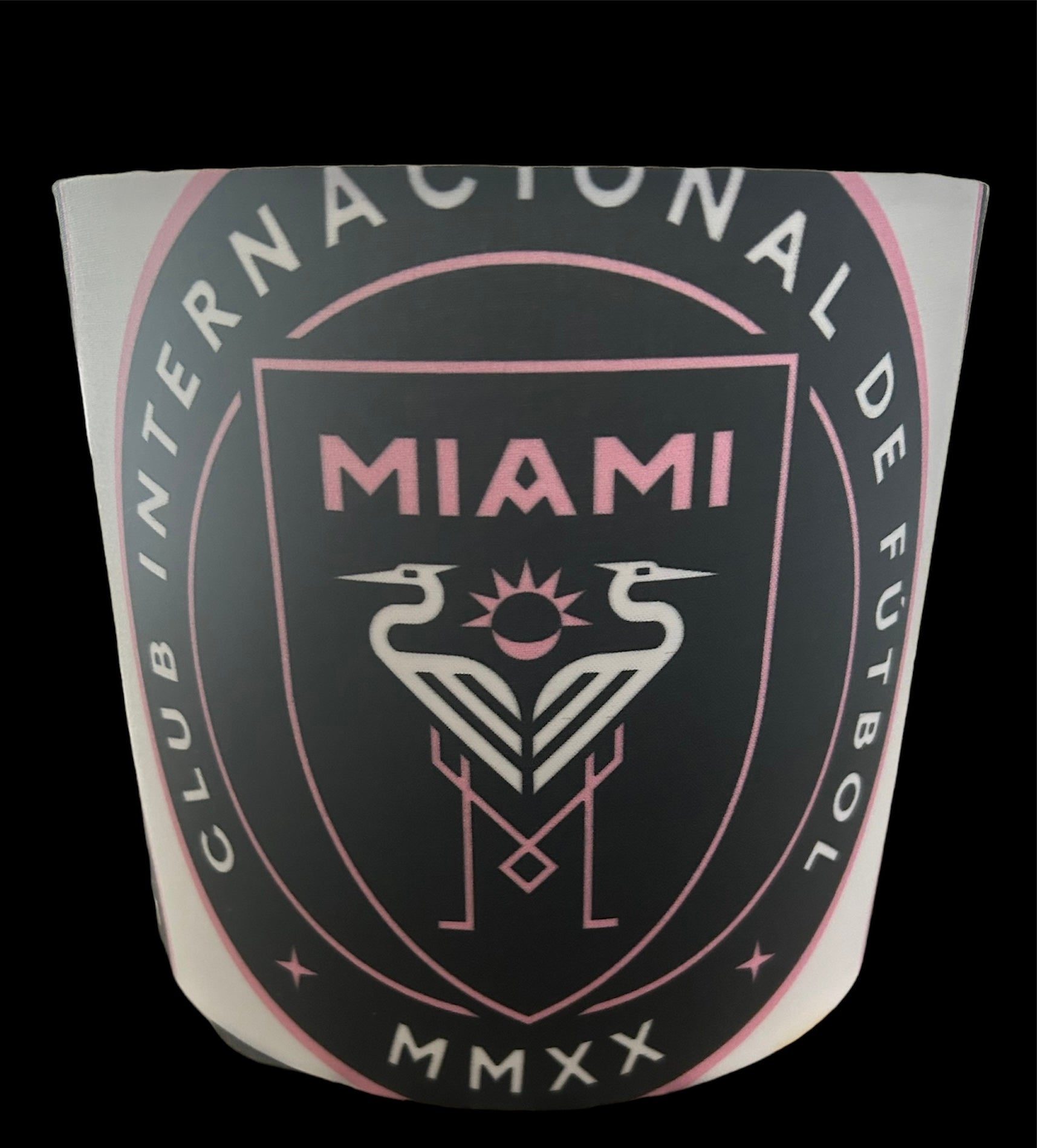 Inter Miami Handmade Fabric Lampshade - Zsazsa Design