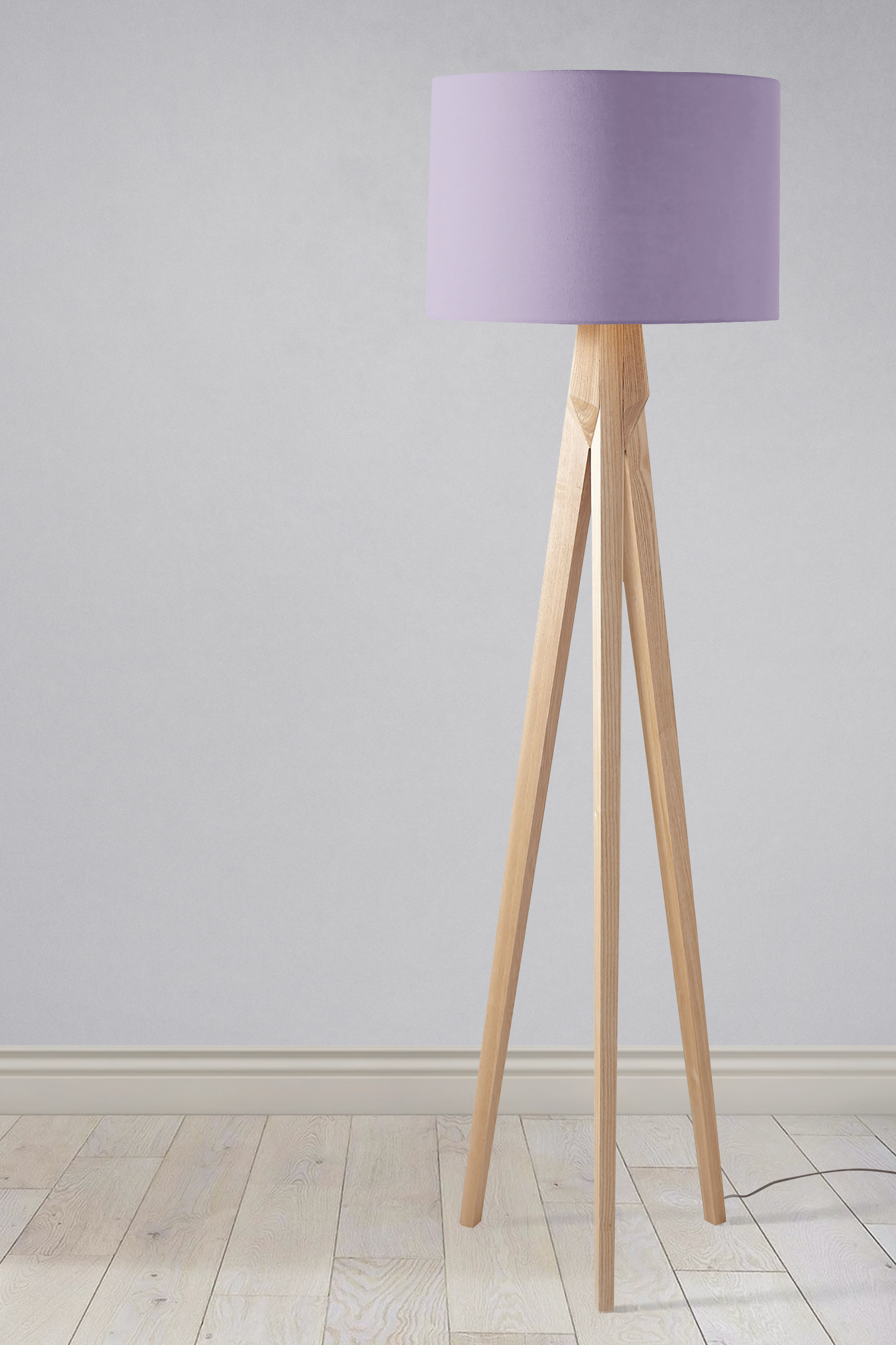 Plain Lavender Lampshade, Lilac Ceiling or Table Lamp Shade - Zsazsa Design