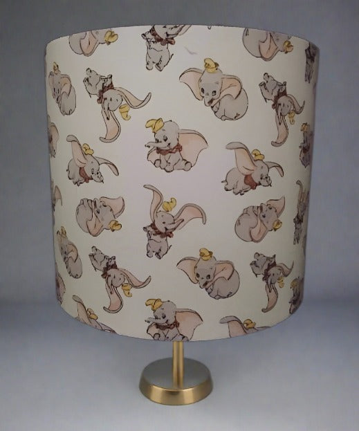 Handmade Fabric Lampshade made from Dumbo styled Fabric - zsazsa-design-8967