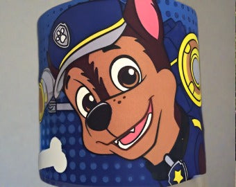 Paw Patrol Handmade Fabric Lampshade - zsazsa-design-8967